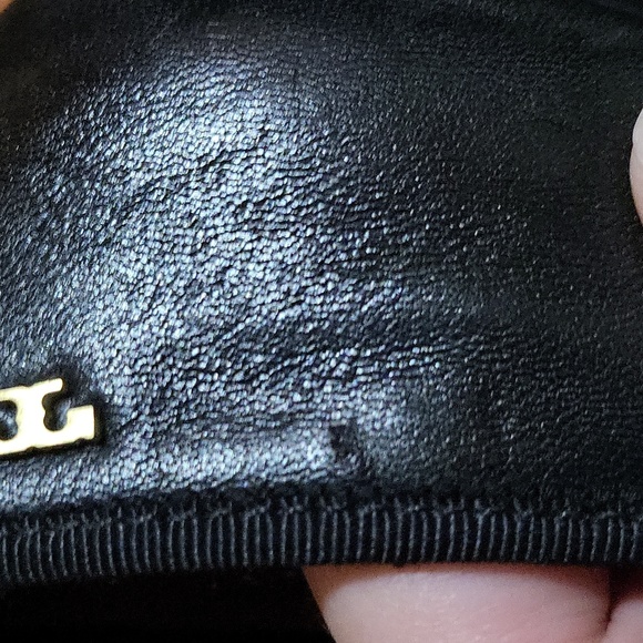 Tory Burch black flats women's size 8.5 EUC - Picture 9 of 10